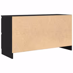 vidaXL TV Cabinet Black 100x35x54 cm Engineered Wood tv stand tv sideboard - Additional view 7