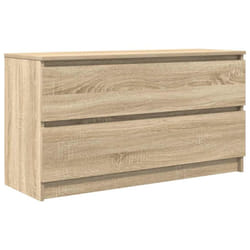 vidaXL TV Cabinet Sonoma Oak 100x35x54 cm Engineered Wood tv stand