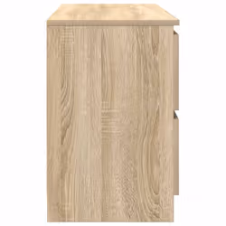 vidaXL TV Cabinet Sonoma Oak 100x35x54 cm Engineered Wood tv stand - Additional view 6