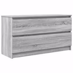 vidaXL TV Cabinet Grey Sonoma 100x35x54 cm Engineered Wood tv stand