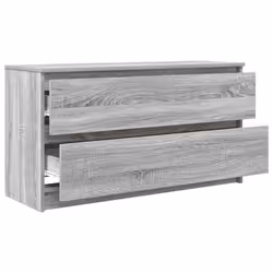 vidaXL TV Cabinet Grey Sonoma 100x35x54 cm Engineered Wood tv stand - Additional view 4