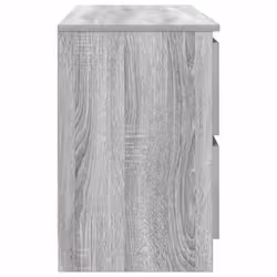 vidaXL TV Cabinet Grey Sonoma 100x35x54 cm Engineered Wood tv stand - Additional view 6