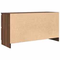 vidaXL TV Cabinet Brown Oak 100x35x54 cm Engineered Wood tv stand tv sideboard - Additional view 7