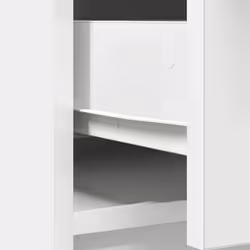 vidaXL Sideboard with Drawers and Doors Black Oak 70.5x34x74.5 cm - white - Additional view 10