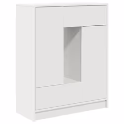 vidaXL Sideboard with Drawers and Doors Brown Oak 73x31x90 cm storage cabinet - white