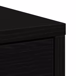 vidaXL Sideboard with Drawers and Doors Brown Oak 73x31x90 cm storage cabinet - black oak - Additional view 8