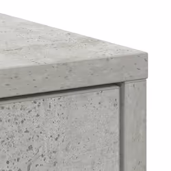 vidaXL Sideboard with Drawers and Doors Brown Oak 73x31x90 cm storage cabinet - concrete grey - Additional view 8
