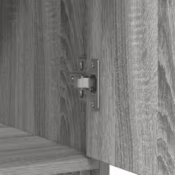 vidaXL Sideboard with Drawers and Doors Brown Oak 73x31x90 cm storage cabinet - grey sonoma - Additional view 9