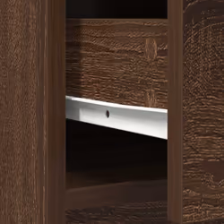 vidaXL Sideboard with Drawers and Doors Brown Oak 73x31x90 cm storage cabinet - brown oak - Additional view 10