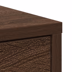 vidaXL Sideboard with Drawers and Doors Brown Oak 73x31x90 cm storage cabinet - brown oak - Additional view 8