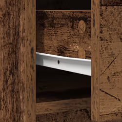 vidaXL Sideboard with Drawers and Doors Brown Oak 73x31x90 cm storage cabinet - old wood - Additional view 10