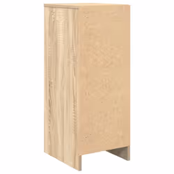 vidaXL Shoe Cabinet Grey Sonoma 29.5x34x76 cm Engineered Wood shoe rack - sonoma oak - Additional view 7