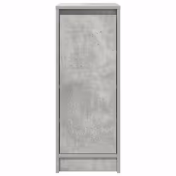 vidaXL Shoe Cabinet Grey Sonoma 29.5x34x76 cm Engineered Wood shoe rack - concrete grey - Additional view 5