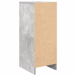 vidaXL Shoe Cabinet Grey Sonoma 29.5x34x76 cm Engineered Wood shoe rack - concrete grey - Additional view 7