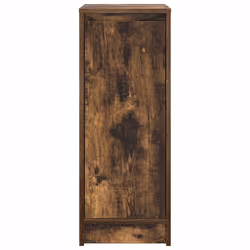 vidaXL Shoe Cabinet Grey Sonoma 29.5x34x76 cm Engineered Wood shoe rack - smoked oak - Additional view 5