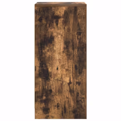 vidaXL Shoe Cabinet Grey Sonoma 29.5x34x76 cm Engineered Wood shoe rack - smoked oak - Additional view 6