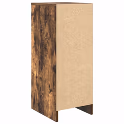 vidaXL Shoe Cabinet Grey Sonoma 29.5x34x76 cm Engineered Wood shoe rack - smoked oak - Additional view 7