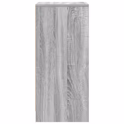 vidaXL Shoe Cabinet Grey Sonoma 29.5x34x76 cm Engineered Wood shoe rack - grey sonoma - Additional view 6