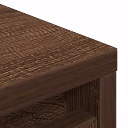 vidaXL Shoe Cabinet Grey Sonoma 29.5x34x76 cm Engineered Wood shoe rack - brown oak - Additional view 9