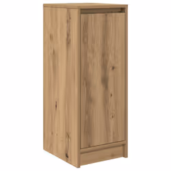 vidaXL Shoe Cabinet Grey Sonoma 29.5x34x76 cm Engineered Wood shoe rack - artisan oak