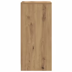 vidaXL Shoe Cabinet Grey Sonoma 29.5x34x76 cm Engineered Wood shoe rack - artisan oak - Additional view 6