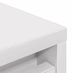 vidaXL Shoe Cabinet Smoked Oak 57x34x76 cm Engineered Wood shoe rack - white - Additional view 8