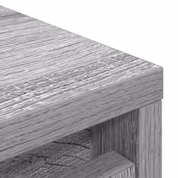 vidaXL Shoe Cabinet Smoked Oak 57x34x76 cm Engineered Wood shoe rack - grey sonoma - Additional view 8