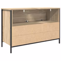 vidaXL Bathroom Basin Cabinet with Drawers Sonoma Oak 90x34.5x60 cm - Additional view 7