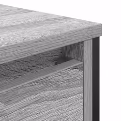 vidaXL Bathroom Basin Cabinet with Drawers Grey Sonoma 90x34.5x60 cm - Additional view 10
