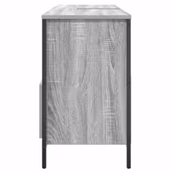 vidaXL Bathroom Basin Cabinet with Drawers Grey Sonoma 90x34.5x60 cm - Additional view 6