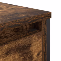 vidaXL Bathroom Basin Cabinet with Drawers Smoked Oak 60x34.5x60 cm - Additional view 10