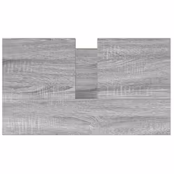 vidaXL Bathroom Basin Cabinet with Drawers Grey Sonoma 60x34.5x60 cm - Additional view 8