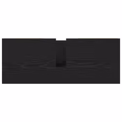 vidaXL Basin Cabinet with Drawers Black Oak 90x34.5x60 cm - Additional view 8