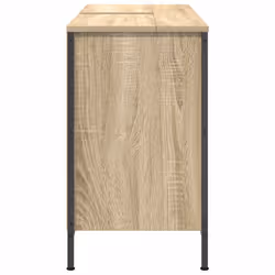 vidaXL Basin Cabinet with Drawers Sonoma Oak 90x34.5x60 cm - Additional view 6