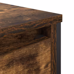 vidaXL Bathroom Basin Cabinet Smoked Oak 60x34.5x60 cm bathroom sink cabinet - smoked oak - Additional view 10