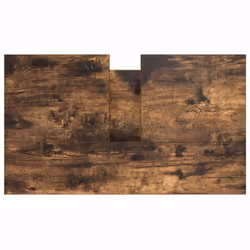 vidaXL Bathroom Basin Cabinet Smoked Oak 60x34.5x60 cm bathroom sink cabinet - smoked oak - Additional view 8