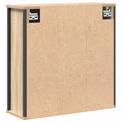 vidaXL Bathroom Wall Cabinet with Mirror Sonoma Oak 60x21x60 cm - Additional view 6