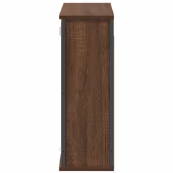vidaXL Bathroom Wall Cabinet with Mirror Brown Oak 60x21x60 cm - Additional view 5