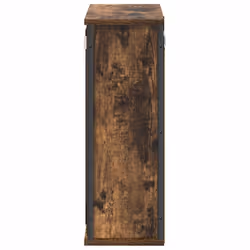 vidaXL Bathroom Wall Cabinet with Mirror Smoked Oak 50x21x60 cm - Additional view 6