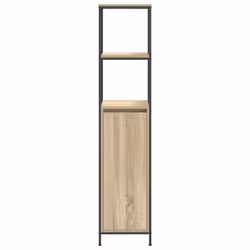 vidaXL Bathroom Cabinet with Shelves Sonoma Oak 36x35x165 cm - Additional view 5