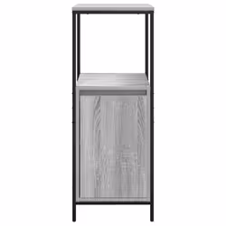 vidaXL Bathroom Cabinet with Shelves Grey Sonoma 36x35x95 cm - Additional view 5