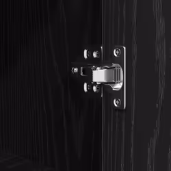 vidaXL Bathroom Cabinet with Shelves Black Oak 76.5x35x95 cm - Additional view 10