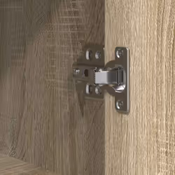 vidaXL Bathroom Cabinet with Shelves Sonoma Oak 76.5x35x95 cm - Additional view 10