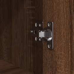 vidaXL Bathroom Cabinet with Shelves Brown Oak 76.5x35x95 cm - Additional view 10