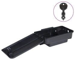 vidaXL Mouse Traps 6 pcs Black 22x12.5x7.5 cm rat box mouse bait rat bait box - 4 pcs