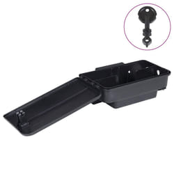 vidaXL Mouse Traps 6 pcs Black 22x12.5x7.5 cm rat box mouse bait rat bait box - 12 pcs