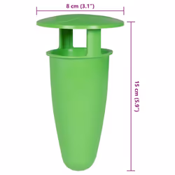 vidaXL Slug and Snail Traps 8 pcs Green snail trap slug trap - 8 pcs