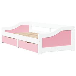 VidaXL 3314681 sofa Sofa bed Pink, White