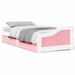 VidaXL 3314681 sofa Sofa bed Pink, White