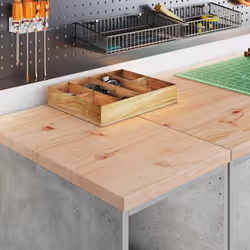 vidaXL Garage Cabinets 2 pcs Concrete Grey Engineered Wood cabinet